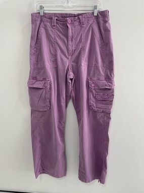 American Eagle Outfitters Lavender/Purple Cargo Pants